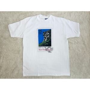 1988 Hanes New Hampshire Stamp Tee XL